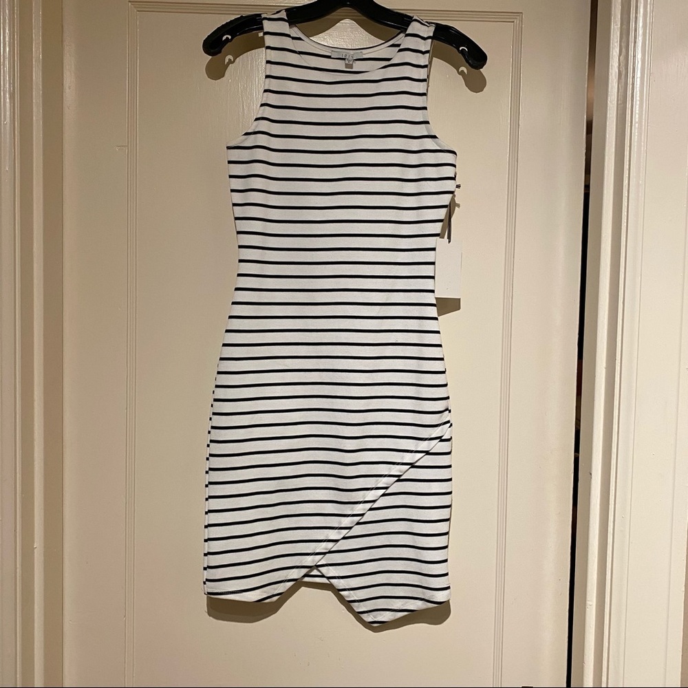 Striped bodycon dress size S